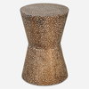 Cutler Drum Shaped Accent Table, Side & End Table by Uttermost, 13.5" width x 19.87" height x 13.5" depth thumbnail 1
