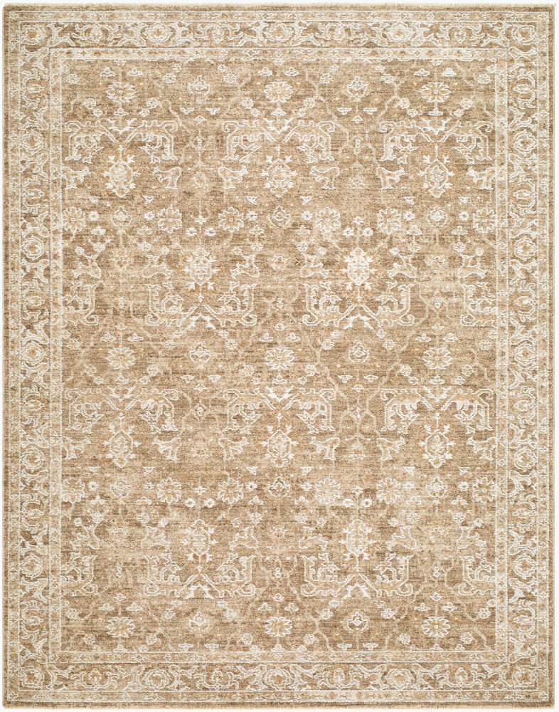 Penny Machine Woven Rug, by Surya, 7'2.61" length x 2'7.5" width