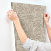 Quatrefoil Trellis Neutral Peel & Stick Wallpaper thumbnail 6