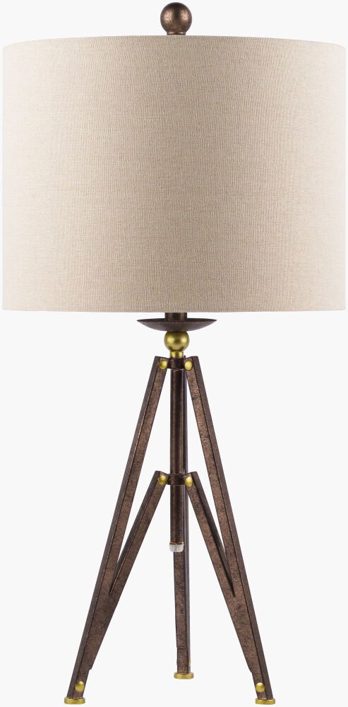 Durkin Accent Table Lamp, by Surya, 13" width x 27" height