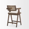 Indie Medium Brown with Cane Counter Stool thumbnail 5
