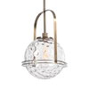 Mimas 1 Light Globe Pendant, Ceiling Light by Uttermost, 13" width x 20.25" height x 13" diameter x 13" depth thumbnail 5