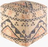 Luanda Pouf, Ottoman by Surya, 18" width x 18" height thumbnail