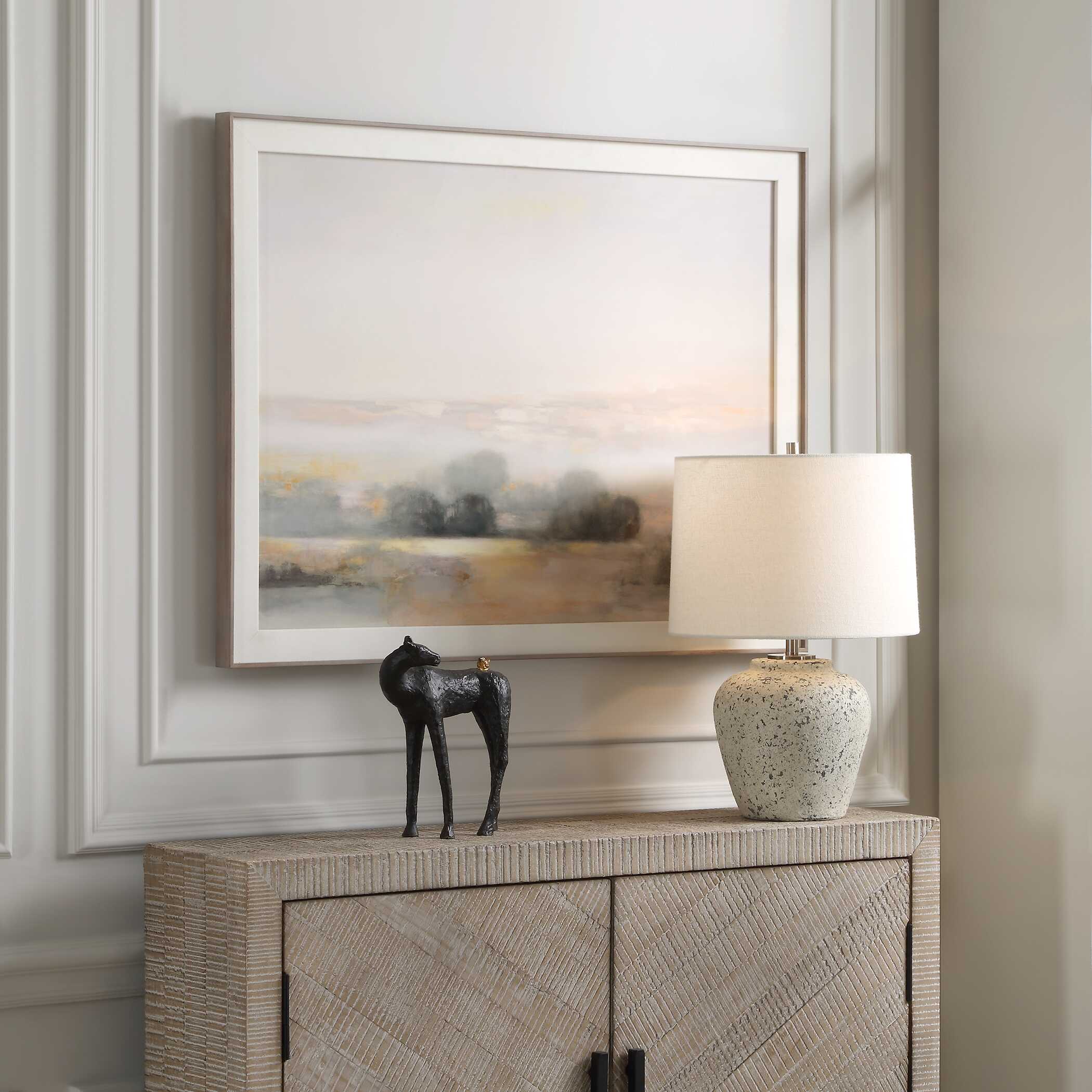 Atmospheric Neutral Landscape Print, Painting by Uttermost, 35" width x 27" height x 1.5" depth View 4