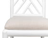 Brighton Bamboo Side Chair, White thumbnail 3