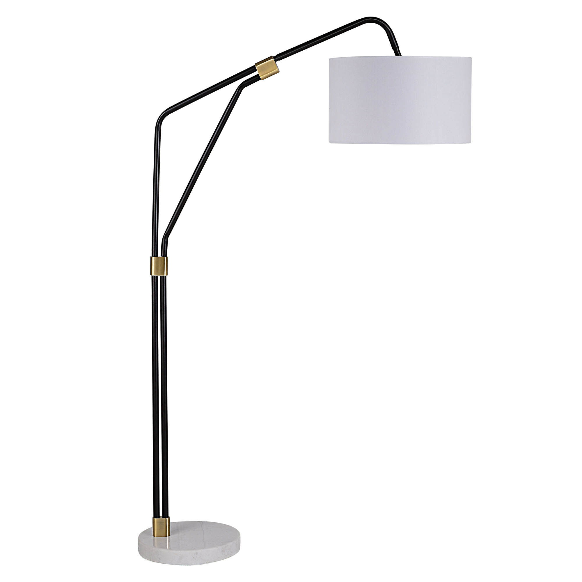 Wroxton Floor Lamp, by Renwil, 71" height x 18" depth View 1