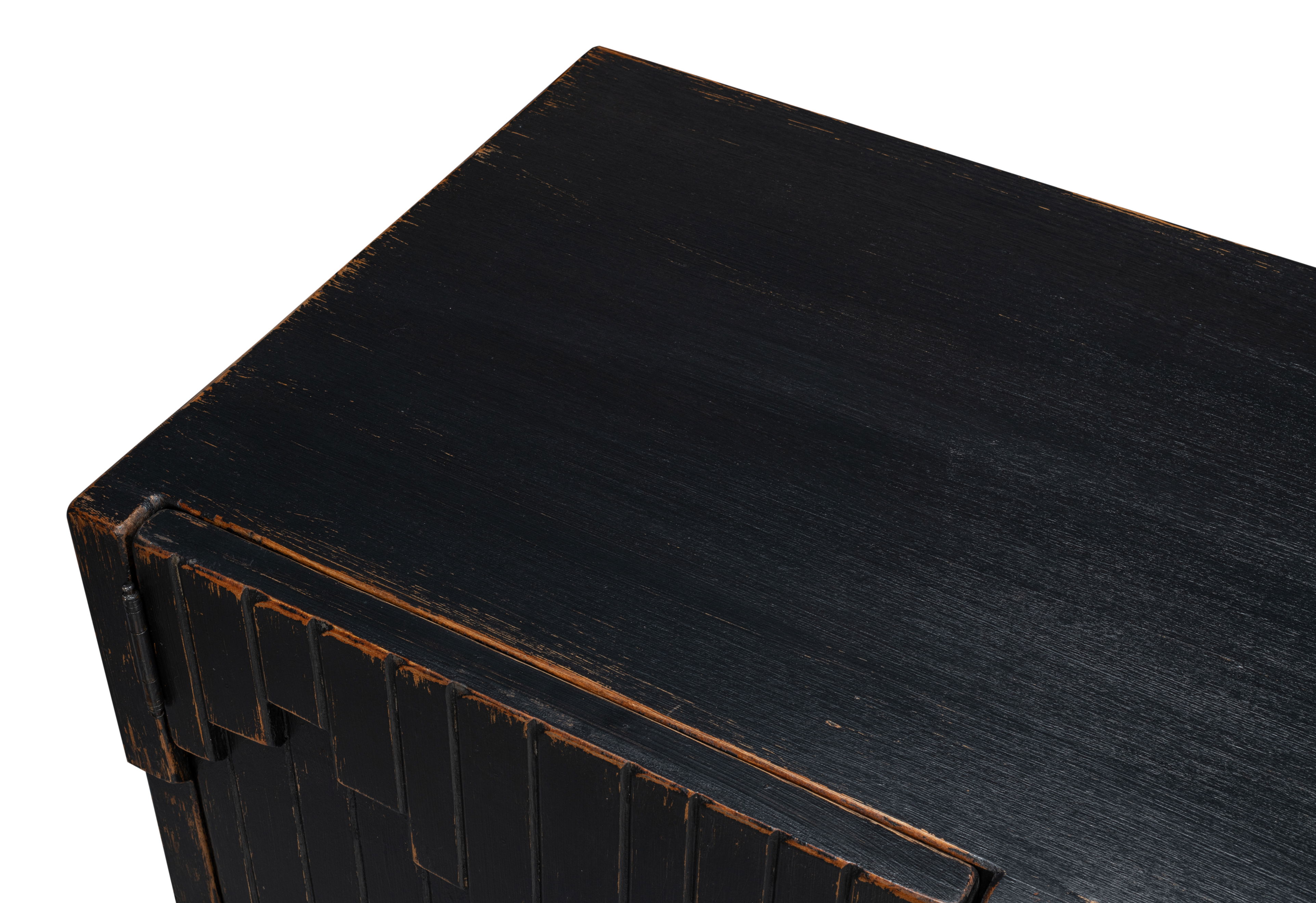 Aztec Sideboard, Black large image 