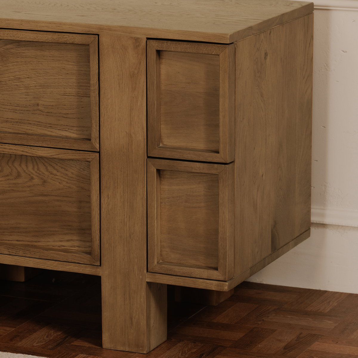 Henley Nightstand Brown, by Moe's Home, 36" width x 26" height x 18" depth View 8
