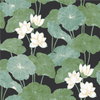 Lily Pad Green Peel & Stick Wallpaper, by York Wall, 16'6" length x 1'8.5" width x 0.02" depth thumbnail