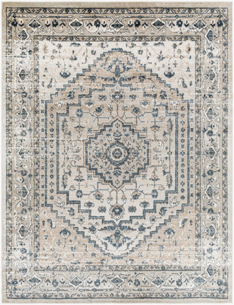 Davaro Machine Woven Rug, by Surya, 1'3.75" length x 1'3.75" width
