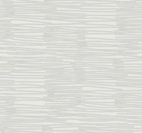 Water Reed Thatch Dove & Silver Wallpaper