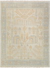 Ushak Handmade Rug, by Surya, 1'6" length x 1'6" width thumbnail