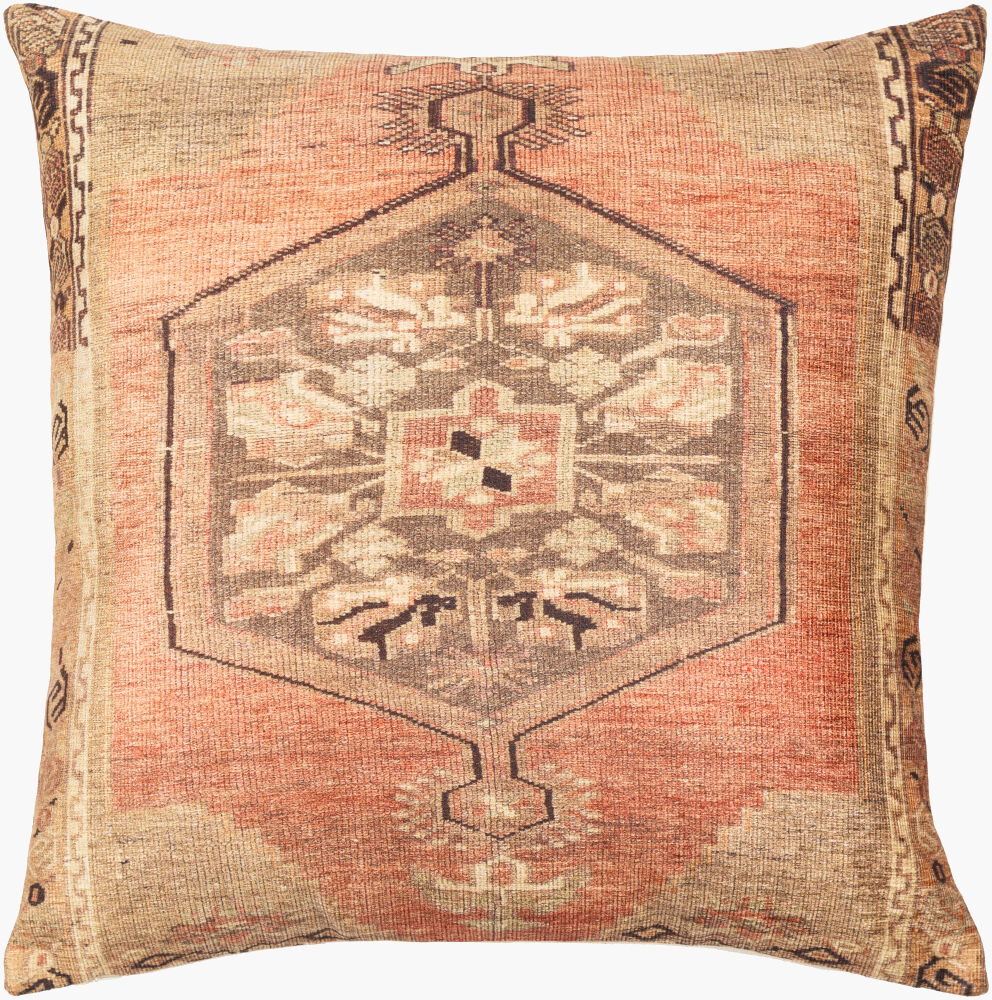 Javed Accent Pillow, Decorative Pillow by Surya, 18" length x 18" width