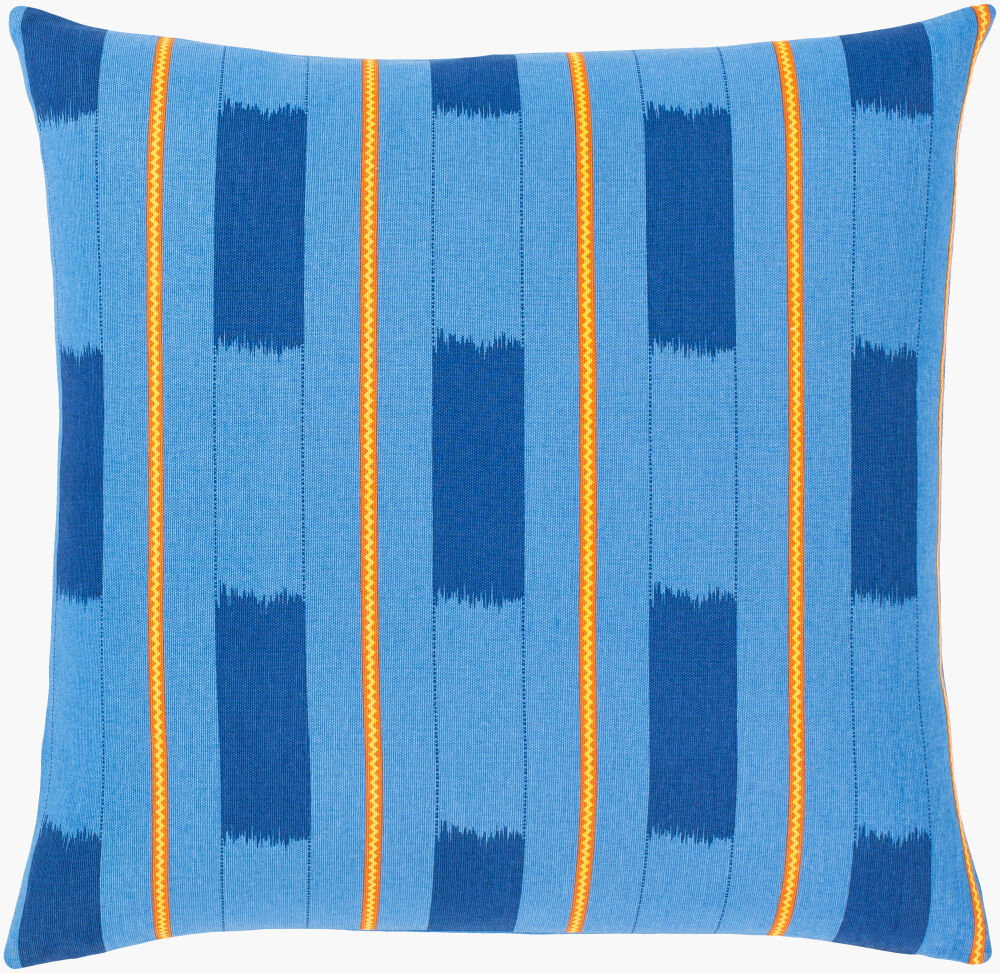 Global Brights Accent Pillow, Decorative Pillow by Surya, 18" length x 18" width