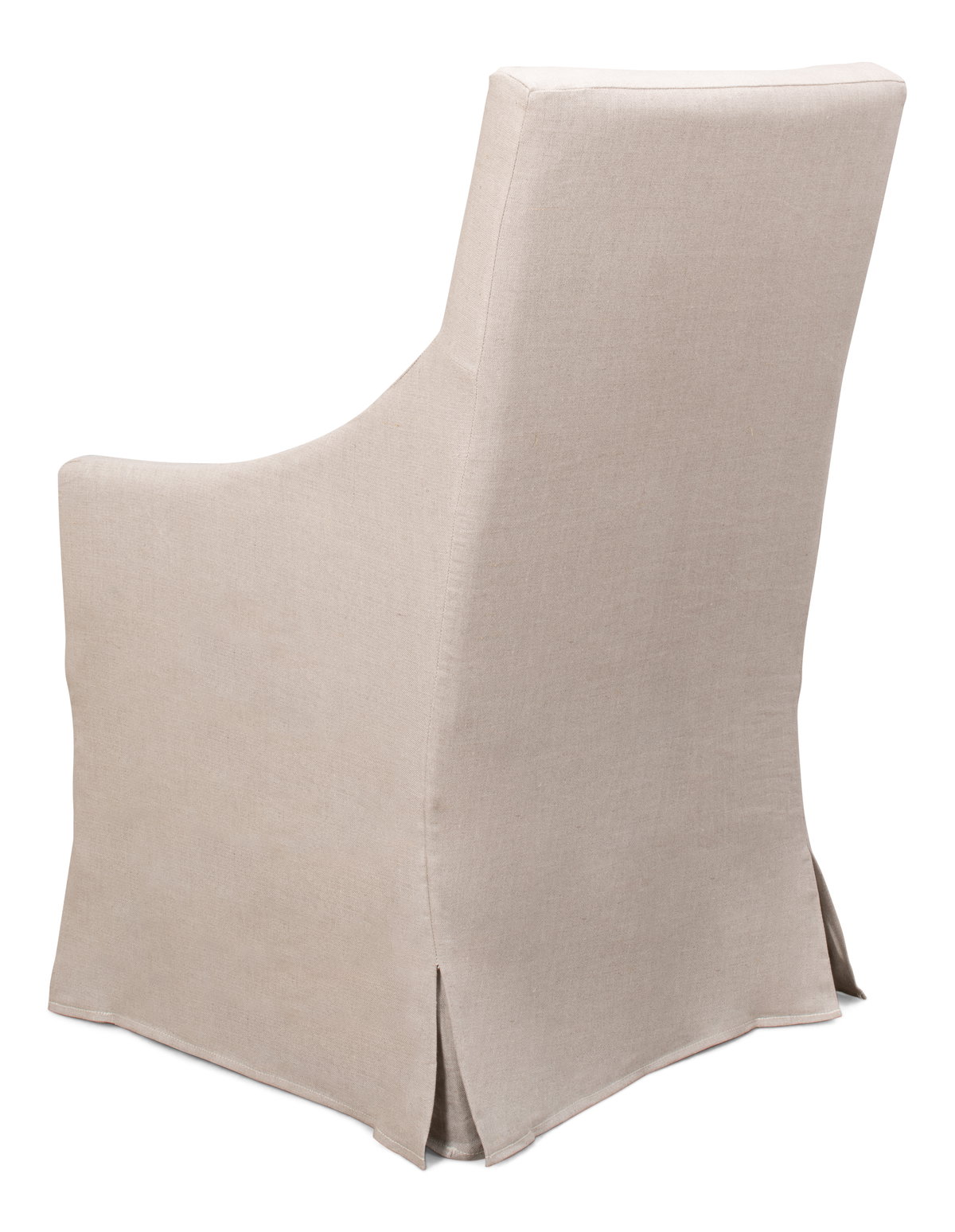 Skirted Arm Chair, by Sarreid, 2'4" length x 2' width x 3'5" height View 7