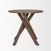 Solana Medium Brown Wood Foyer Table thumbnail 5