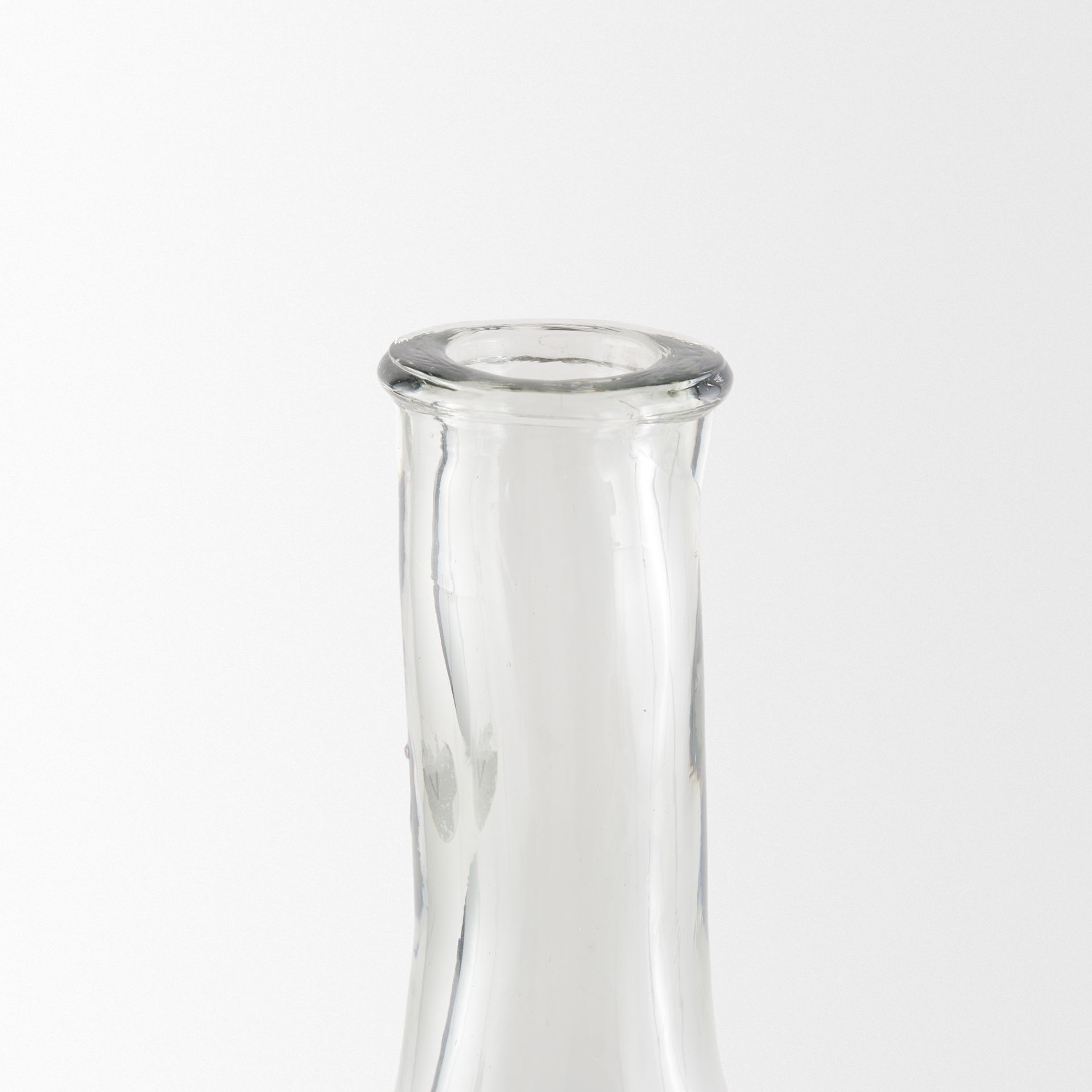 Troian Large Rattan Wrapped Glass Bottle large image 