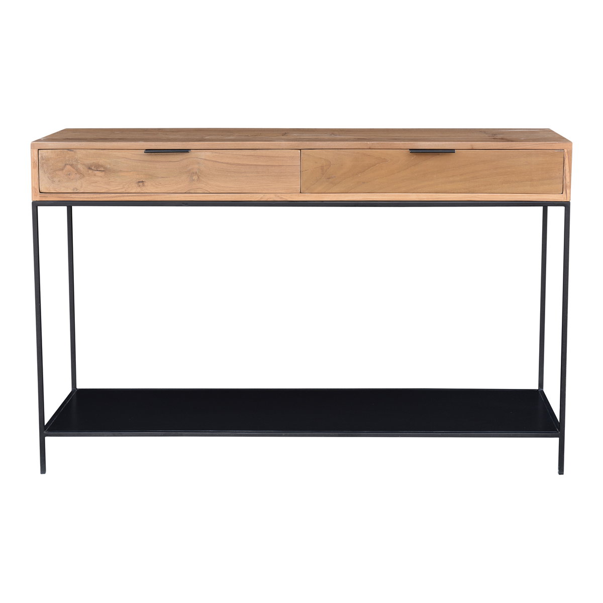 Joliet Console Table Natural, by Moe's Home, 48" width x 31" height x 14" depth View 1