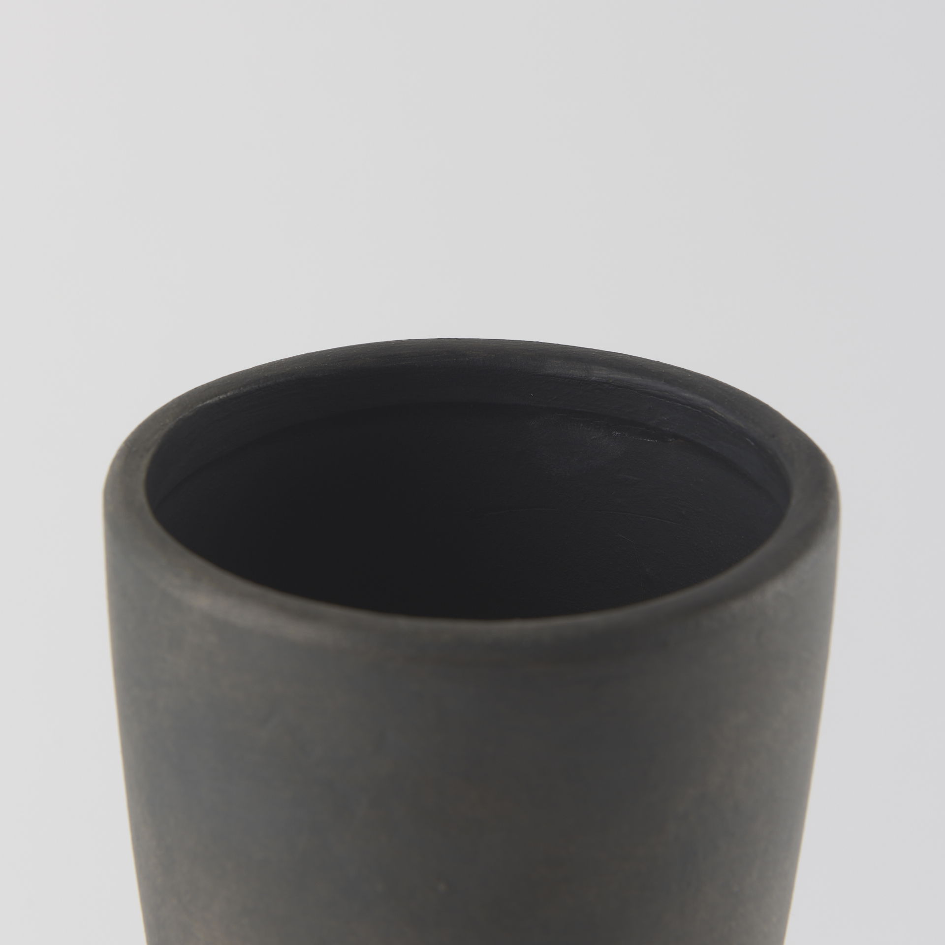 Kaz  Earthy Brown Ceramic Vase large image 