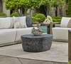 Rivington Outdoor Pebble Coffee Table, Outdoor Table by Uttermost, 3'4" width x 1'3" height x 2'4" depth thumbnail 2