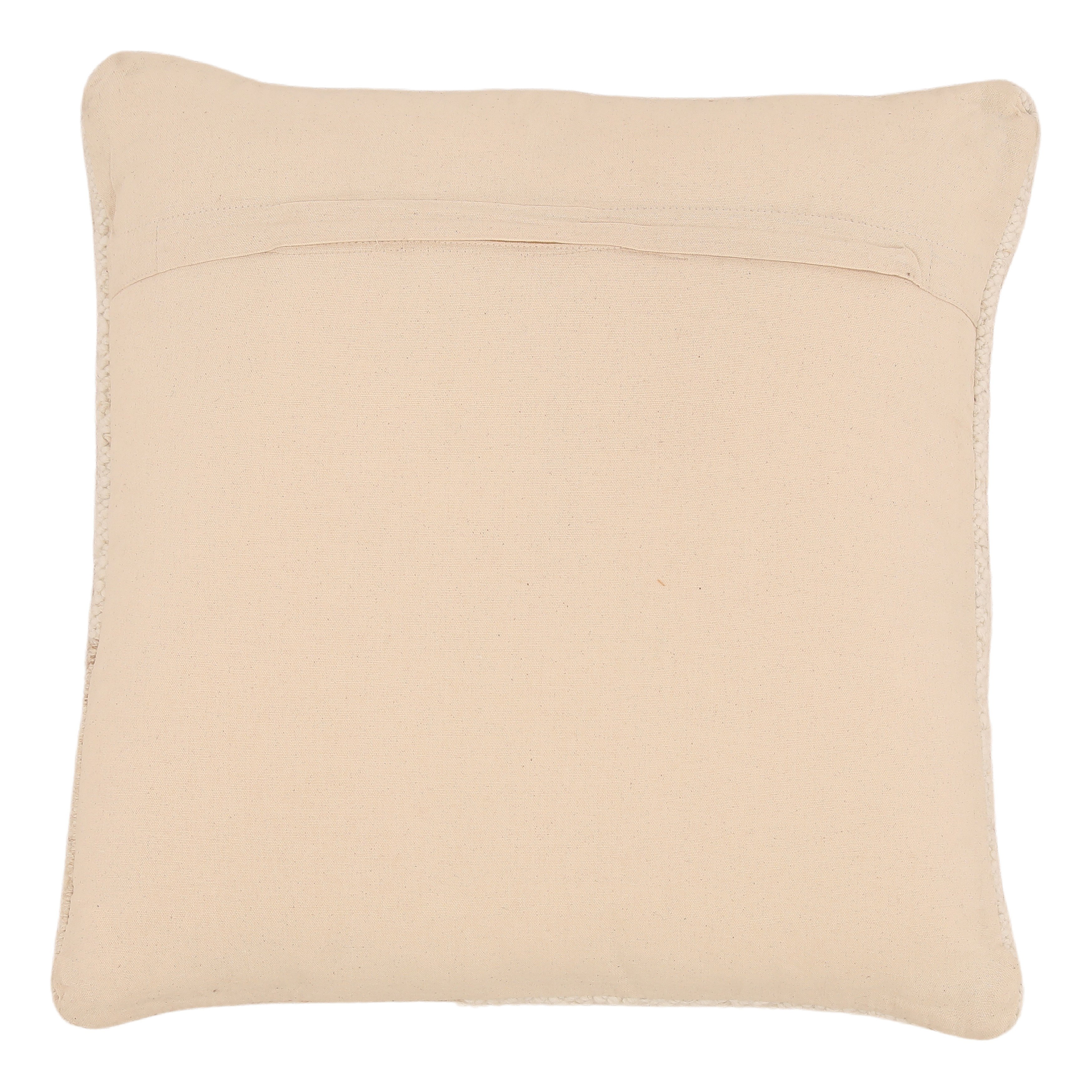 Alona Pillow Ivory, Decorative Pillow by Dovetail, 22" width x 22" height x 6" depth View 2