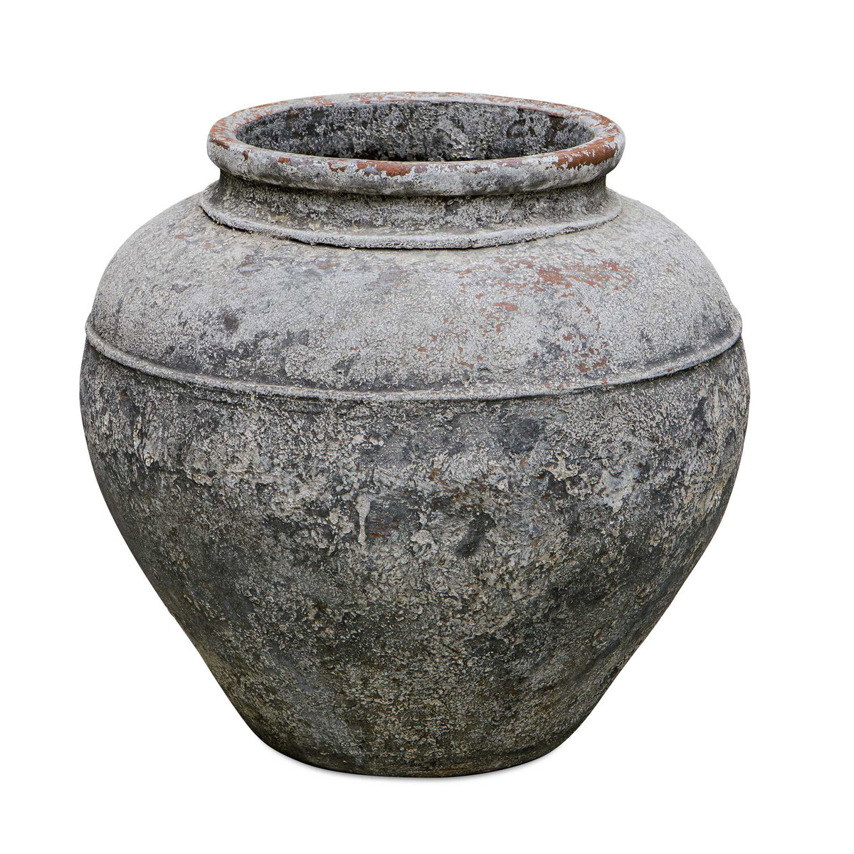 Echoes Of Time Concrete Outdoor Planter, Decorative by Uttermost, 16" width x 13.75" height x 16" depth View 1