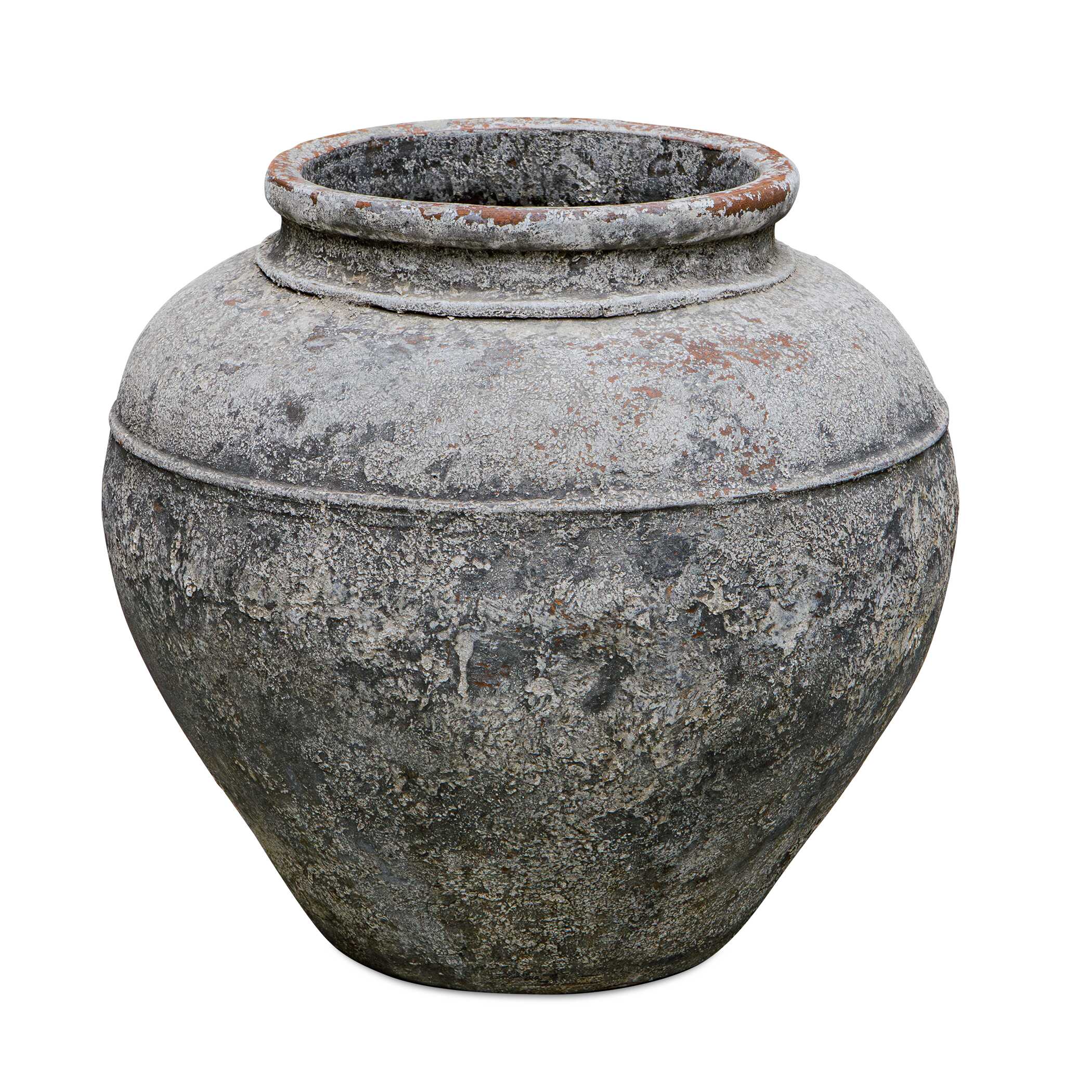 Echoes Of Time Concrete Outdoor Planter large image 