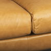 Lake Como  Tan Leather Three Seater Sofa, Sofas & Sectional by Mercana, 85.83" length x 36.61" width x 32.28" height thumbnail 13