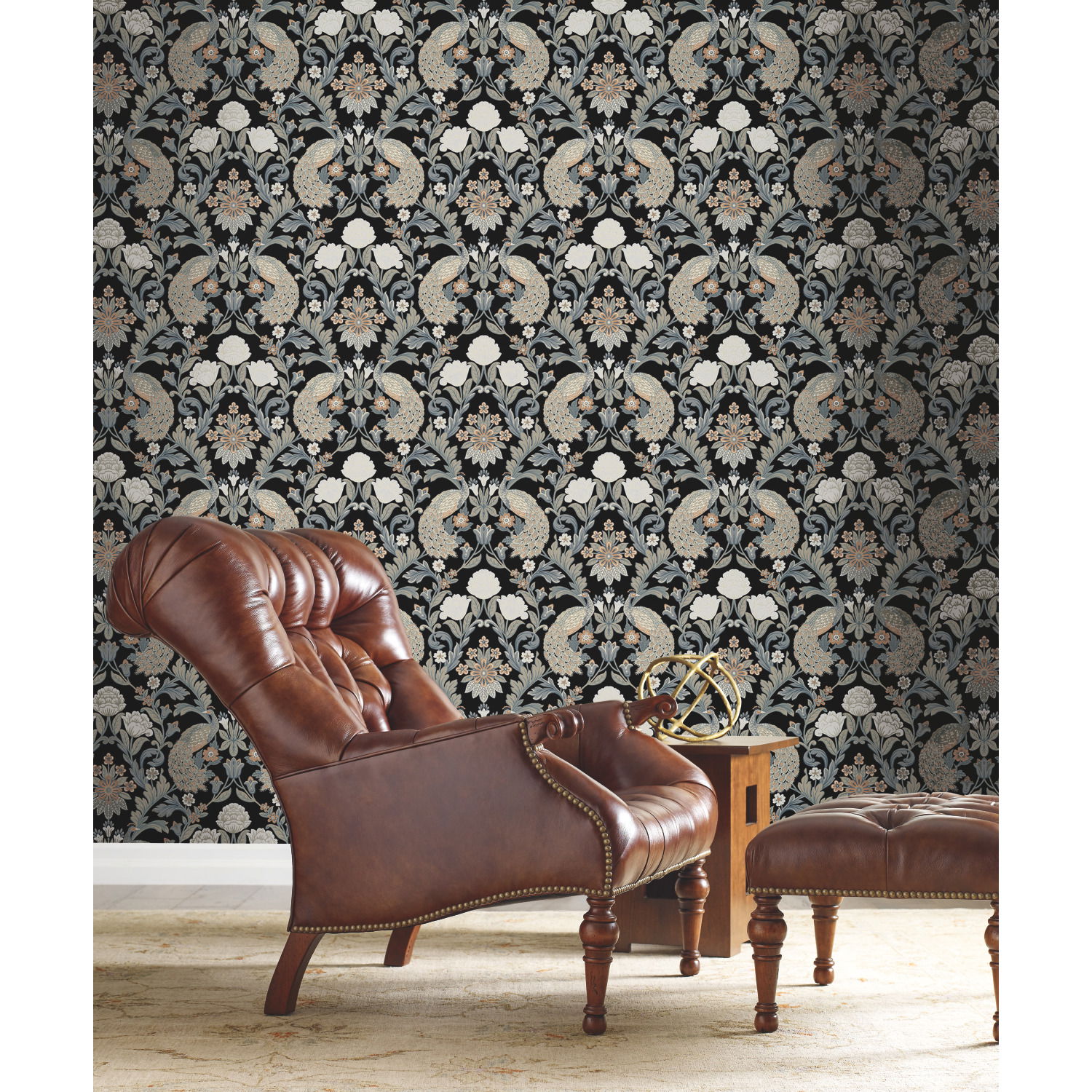 Plume Dynasty  Black Wallpaper large image 