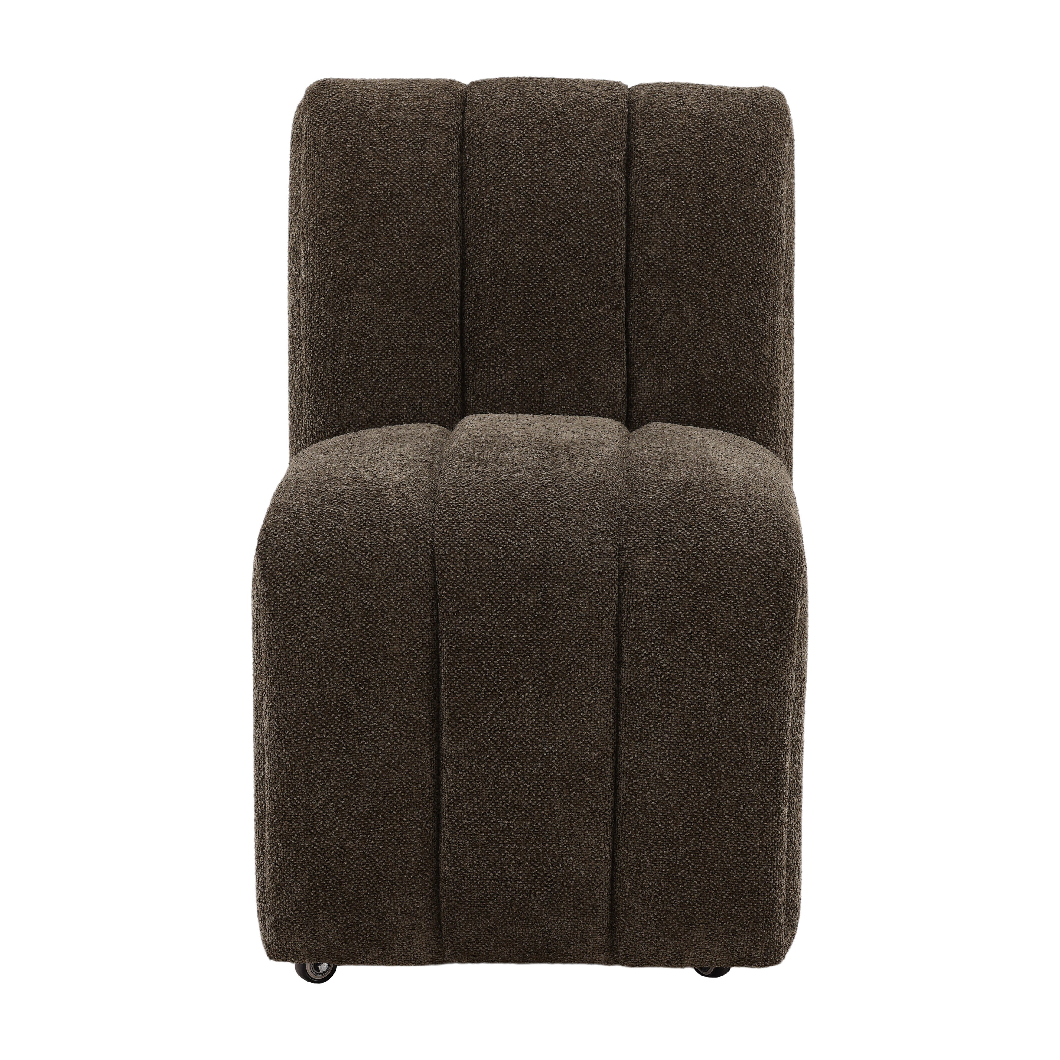 Marvin Dining Chair Olive, by Dovetail, 20.75" width x 32" height x 26.75" depth View 2