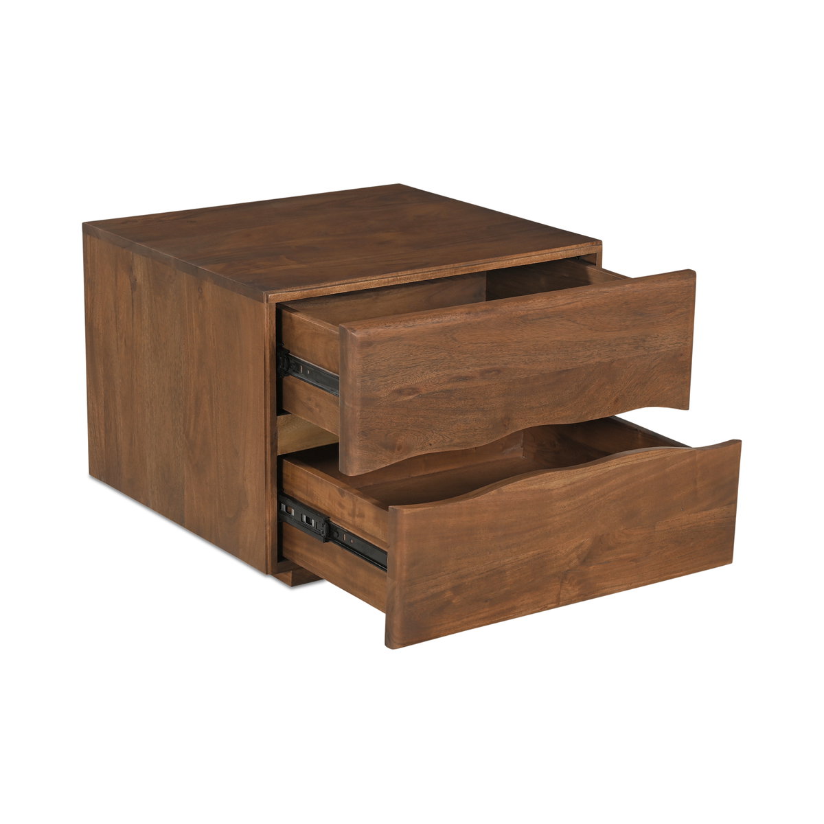 Watson Nightstand Brown, by Moe's Home, 22" width x 16" height x 21" depth View 3