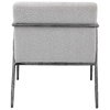 Brisbane Light Gray Accent Chair, by Uttermost, 27" width x 30" height x 30" depth thumbnail 7
