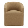 Breana Dining Chair Camel, by Dovetail, 25.78" width x 30.5" height x 25.78" depth thumbnail 2