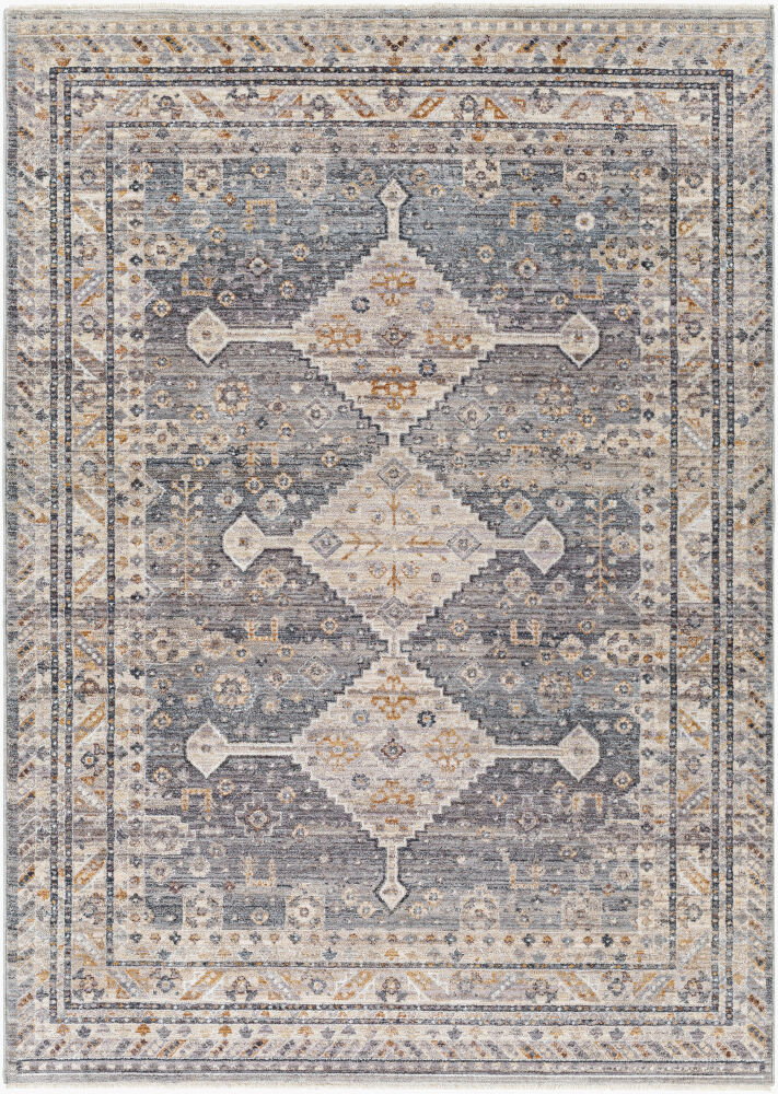 Aida Machine Woven Rug, by Surya, 1'3.75" length x 1'3.75" width