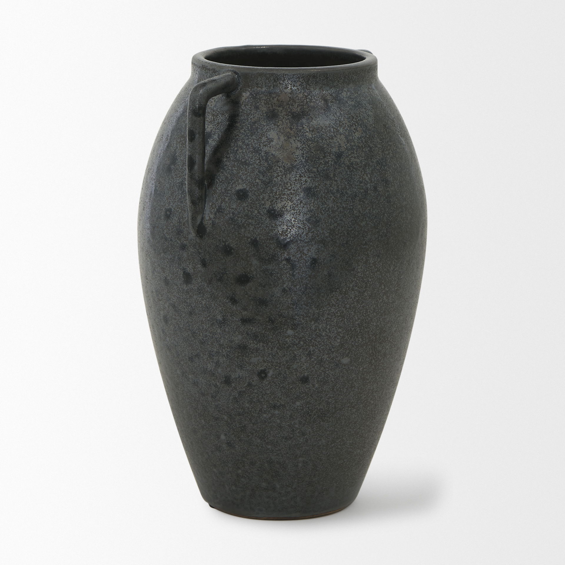 Kora Medium Dark Metallic Double Ear Vase large image 