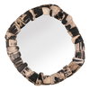 Osian Mirror Black, by Dovetail, 26.77" width x 28.35" height x 1.65" depth thumbnail 1