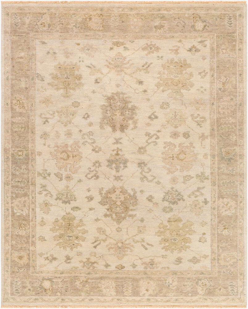 Biscayne Handmade Rug, by Surya, 1'6" length x 1'6" width