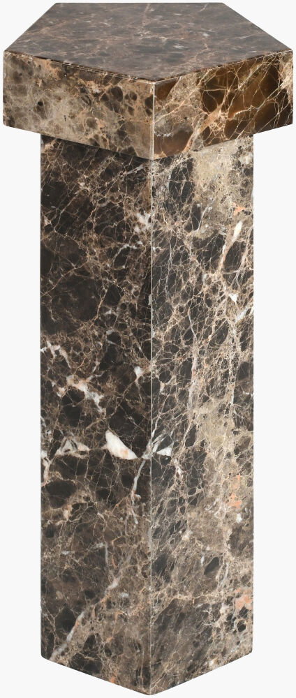 Treena End Table, Side & End Table by Surya, 9" width x 20" height