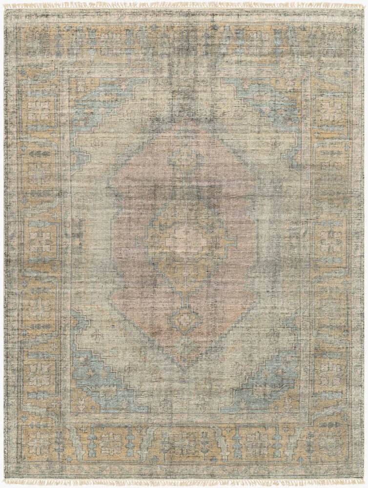 Nirvana Handmade Rug, by Surya, 1'6" length x 1'6" width