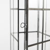 Gamfield  Large Black Metal and Glass Lantern, Lighting by Mercana, 6.1" length x 6.1" width x 16.73" height thumbnail 10