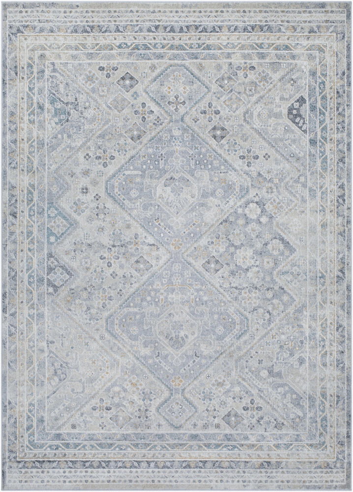 Alpharetta Machine Woven Rug, by Surya, 1'3.75" length x 1'3.75" width