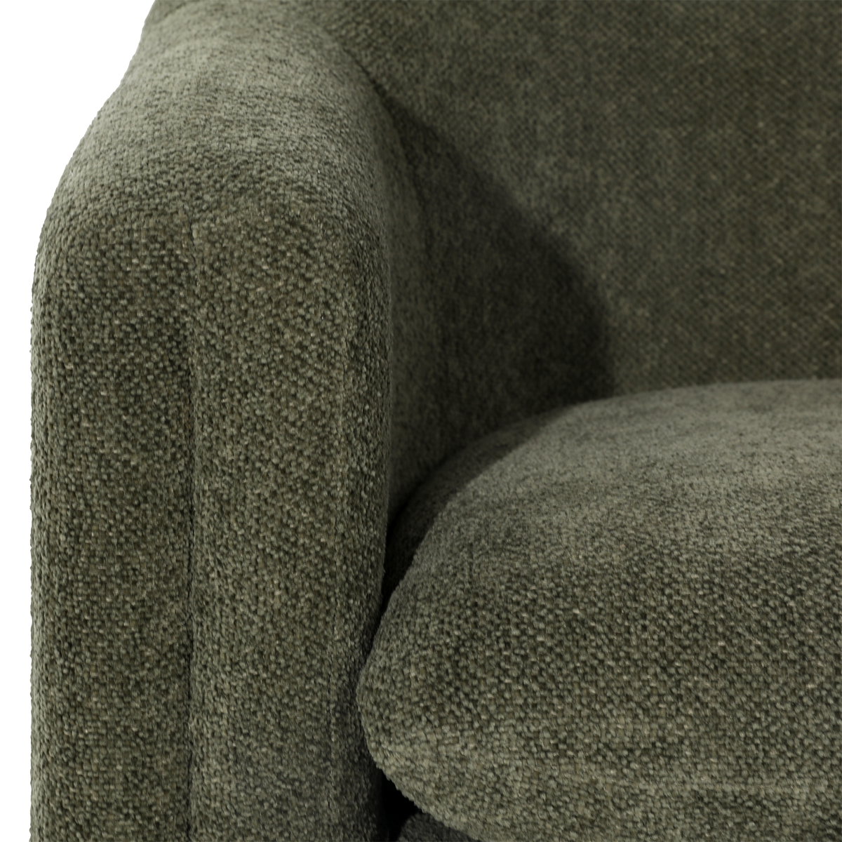 Alda Occasional Chair Green, Accent Chair by Dovetail, 33.5" width x 31" height x 30.5" depth View 5