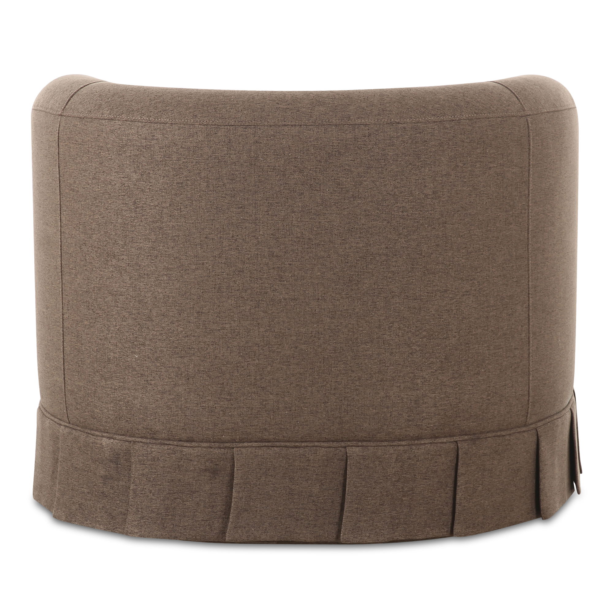 Maren Swivel Chair Brown, Accent Chair by Moe's Home, 32" width x 26.5" height x 30" depth View 4