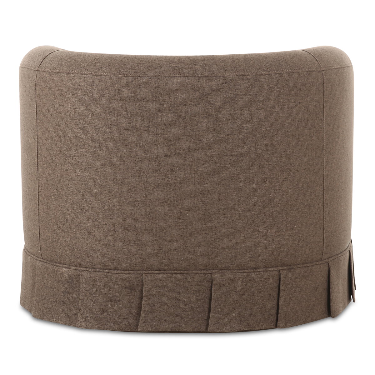 Maren Swivel Chair Brown, Accent Chair by Moe's Home, 32" width x 26.5" height x 30" depth View 4