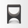 Sobi Matte Black Square Metal Side Table thumbnail 2