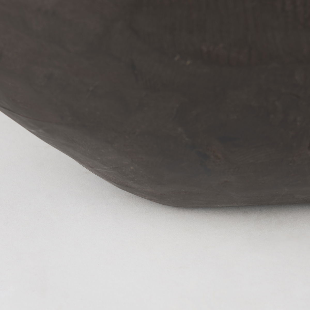 Athena Extra Large Oblong Black-Brown Reclaimed Wood Bowl, Decorative Bowl by Mercana, 26" length x 10" width x 7" height View 12