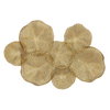 Ripley Gold Metal Wall Art, by Uttermost, 47" width x 31" height x 3" depth thumbnail 1