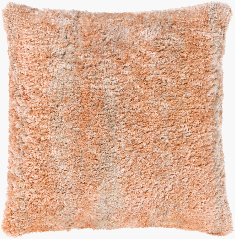 Flokati Floor Pillow Down, Decorative Pillow by Surya, 27" length x 27" width