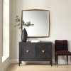On Point Square Gold Mirror, by Uttermost, 40" width x 40" height x 1.25" depth thumbnail 2