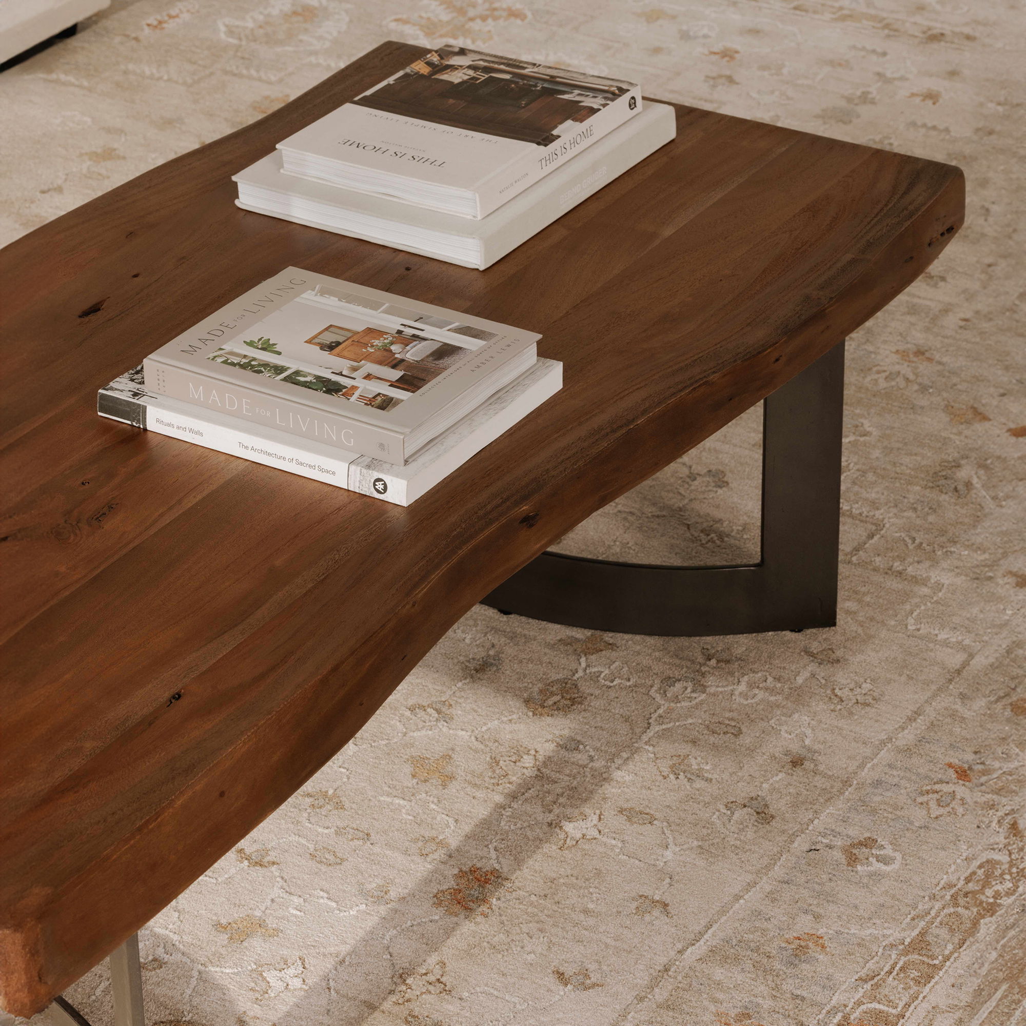 Bent Coffee Table, by Moe's Home, 56" width x 16" height x 28" depth View 8